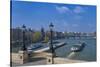 The Pont Neuf And Seine River-Cora Niele-Stretched Canvas