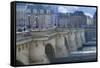 The Pont Neuf I-Cora Niele-Framed Stretched Canvas