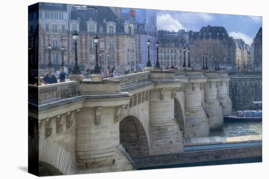 The Pont Neuf I-Cora Niele-Stretched Canvas