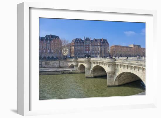 The Pont Neuf II-Cora Niele-Framed Giclee Print