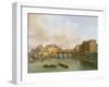 The Pont Neuf, Ile De La Cite, Paris Mint and Conti Quay, 1832-Guiseppe Canella-Framed Giclee Print