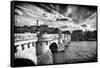 The Pont Neuf in Paris - France-Philippe Hugonnard-Framed Stretched Canvas