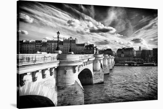 The Pont Neuf in Paris - France-Philippe Hugonnard-Stretched Canvas