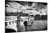 The Pont Neuf in Paris - France-Philippe Hugonnard-Stretched Canvas