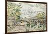 The Pont Neuf, Paris, 1927-Paul Signac-Framed Giclee Print