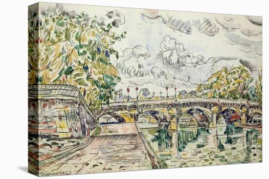 The Pont Neuf, Paris, 1927-Paul Signac-Stretched Canvas