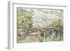 The Pont Neuf, Paris, 1927-Paul Signac-Framed Giclee Print