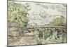 The Pont Neuf, Paris, 1927-Paul Signac-Mounted Giclee Print