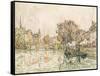 The Pont Neuf, Paris-Paul Signac-Framed Stretched Canvas