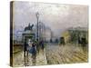 The Pont Neuf, Paris-Giuseppe De Nittis-Stretched Canvas