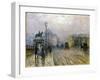 The Pont Neuf, Paris-Giuseppe De Nittis-Framed Giclee Print