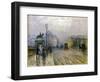 The Pont Neuf, Paris-Giuseppe De Nittis-Framed Giclee Print