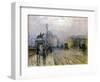 The Pont Neuf, Paris-Giuseppe De Nittis-Framed Giclee Print