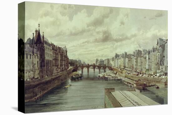 The Pont Neuf, Paris-Thomas Shotter Boys-Stretched Canvas