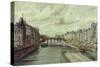 The Pont Neuf, Paris-Thomas Shotter Boys-Stretched Canvas