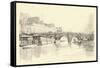 The Pont Neuf Seen from the Locks, 1915-Herman Armour Webster-Framed Stretched Canvas