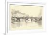 The Pont Neuf Seen from the Locks, 1915-Herman Armour Webster-Framed Giclee Print