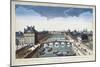 The Pont Royal and the Pont Neuf in Paris-null-Mounted Giclee Print