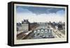 The Pont Royal and the Pont Neuf in Paris-null-Framed Stretched Canvas
