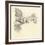 The Pont St Michel, 1915-Eugene Bejot-Framed Giclee Print