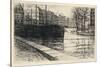 The Pont St Michel, 1915-Caroline Helena Armington-Stretched Canvas