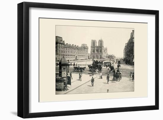 The Pont St. Michel and Notre Dame-A. Pepper-Framed Art Print