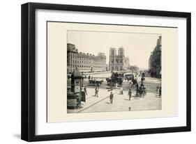 The Pont St. Michel and Notre Dame-A. Pepper-Framed Art Print