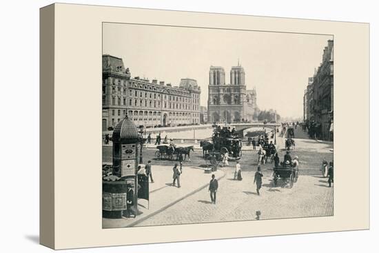 The Pont St. Michel and Notre Dame-A. Pepper-Stretched Canvas