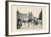 The Pont St. Michel and Notre Dame-A. Pepper-Framed Art Print