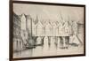 The Pont St Michel in 1550, 1915-null-Framed Giclee Print