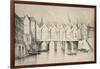 The Pont St Michel in 1550, 1915-null-Framed Giclee Print