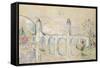 The Pont Valentre, Cahors-Paul Signac-Framed Stretched Canvas