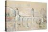 The Pont Valentre, Cahors-Paul Signac-Stretched Canvas
