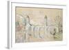 The Pont Valentre, Cahors-Paul Signac-Framed Giclee Print
