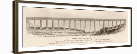 The Pontcysyllte Aqueduct-null-Framed Premium Giclee Print