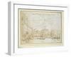 The Ponte De Rialto-Canaletto-Framed Giclee Print