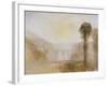 The Ponte Delle Torri, Spoleto-J. M. W. Turner-Framed Giclee Print