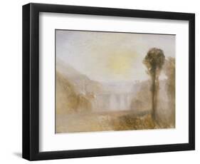 The Ponte Delle Torri, Spoleto-J. M. W. Turner-Framed Giclee Print