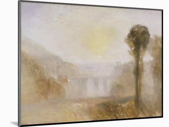 The Ponte Delle Torri, Spoleto-J. M. W. Turner-Mounted Giclee Print