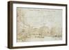 The Ponte Di Rialto-Canaletto-Framed Giclee Print