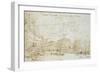 The Ponte Di Rialto-Canaletto-Framed Giclee Print