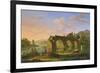 The Ponte Rotto in Rome-Jacob de Heusch-Framed Giclee Print