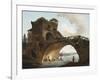 The Ponte Salario, c.1775-Hubert Robert-Framed Giclee Print