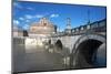 The Ponte San Angelo and Hadrian's Tomb, UNESCO World Heritage Site, Rome, Lazio, Italy, Europe-Ethel Davies-Mounted Photographic Print