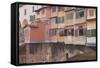 The Ponte Vecchio, Florence, Tuscany, Italy, Europe-Julian Elliott-Framed Stretched Canvas