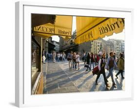 The Ponte Vecchio, Florence, Tuscany, Italy-Michael Newton-Framed Photographic Print