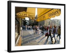 The Ponte Vecchio, Florence, Tuscany, Italy-Michael Newton-Framed Photographic Print