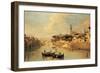 The Ponte Vecchio, Florence-Giuseppe Zocchi-Framed Giclee Print