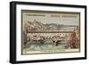 The Ponte Vecchio over the Arno, Florence-null-Framed Giclee Print