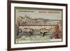 The Ponte Vecchio over the Arno, Florence-null-Framed Giclee Print